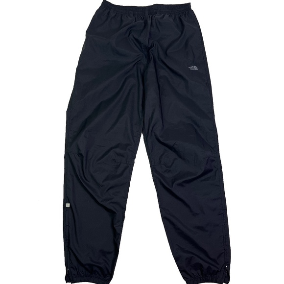 The North Face Joggers Nylon Zip Leg Outdoor Running Gym Black - Picture 1 of 6